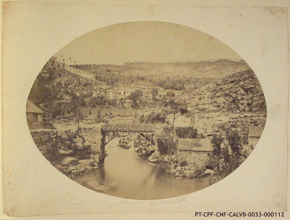 Ponte de Rui Mendes – Patronilha, 1860; Albumina; PT/CPF/CNF-CALVB/0033/000112; Coleção Alcídia e Luís Viegas Belchior