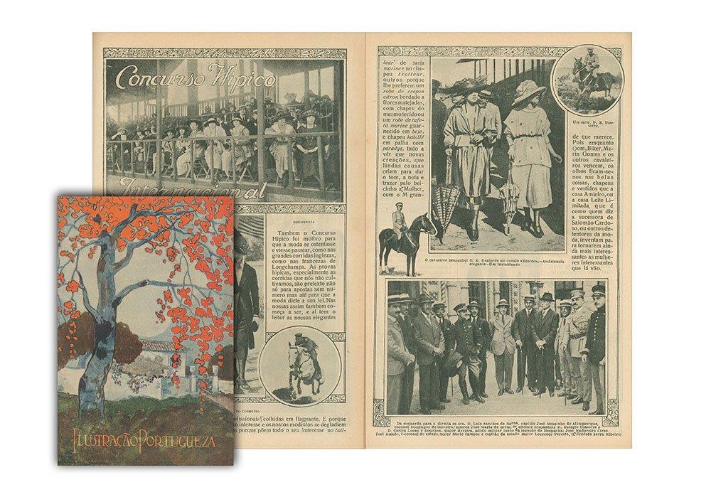 Ilustração Portugueza. 1920.; “Concurso hípico internacional” Ilustração Portugueza, II Série, N.º 747, 14 de junho.